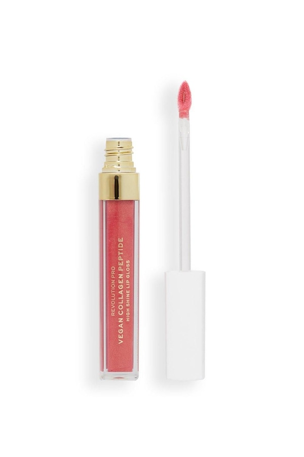 Revolution Vegan Collagen Peptide High Shine Lip Gloss Bombshell
