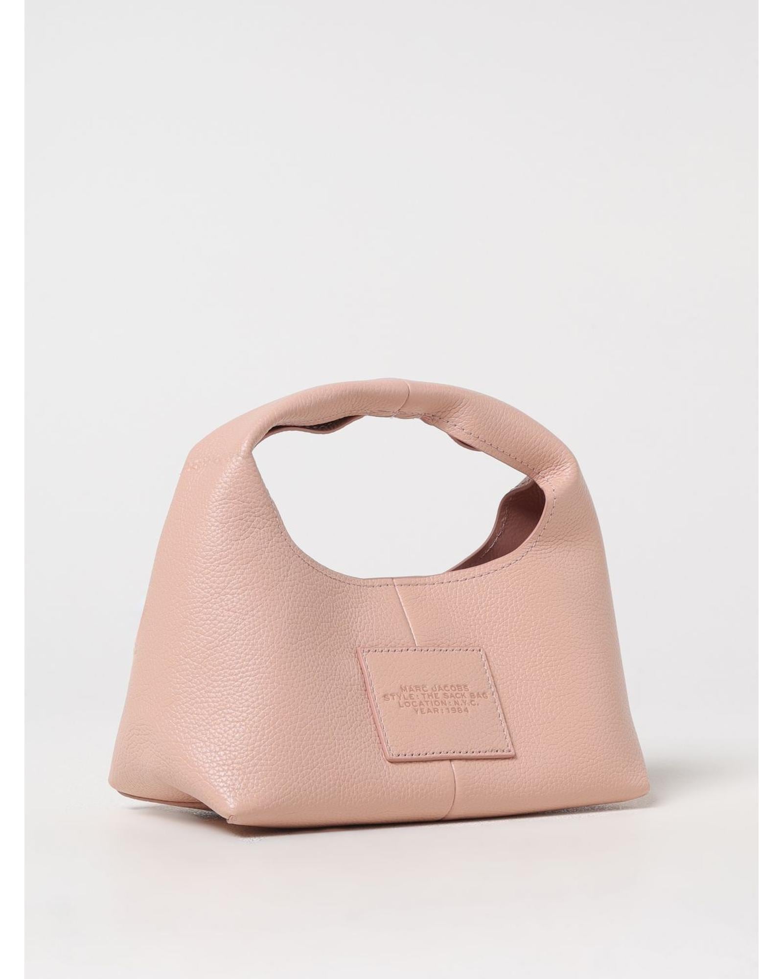 Marc Jacobs The Sack Bag Mini Top Handle Wo - Blush Pink Clutch Bags image 2