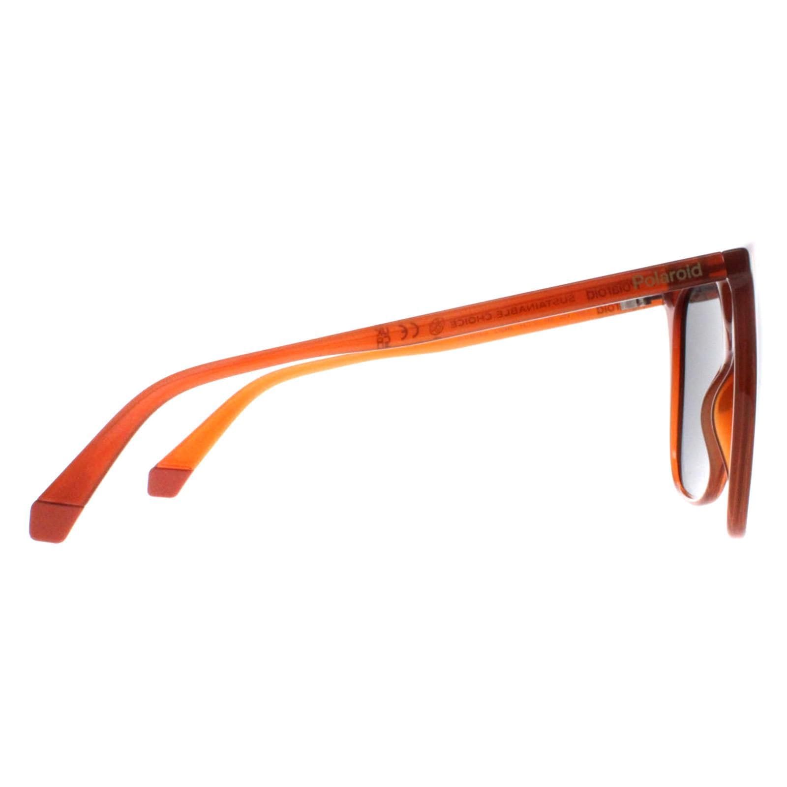 Polaroid Square Orange Grey Polarized PLD 6218/S image 4