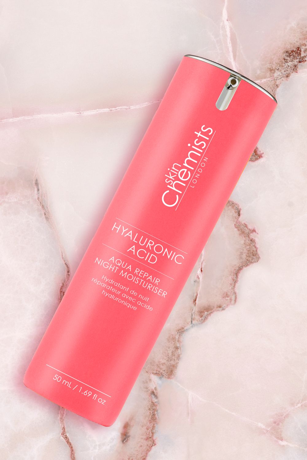 skinChemists professional Hyaluronic Acid Aqua Repair Night Moisturiser 50ml image 2