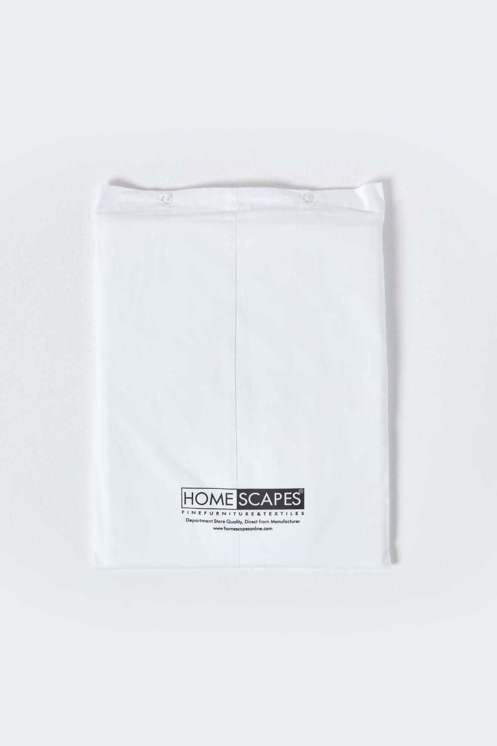 Homescapes Egyptian Cotton Duvet Cover with Pillowcase, 200 TC image 6