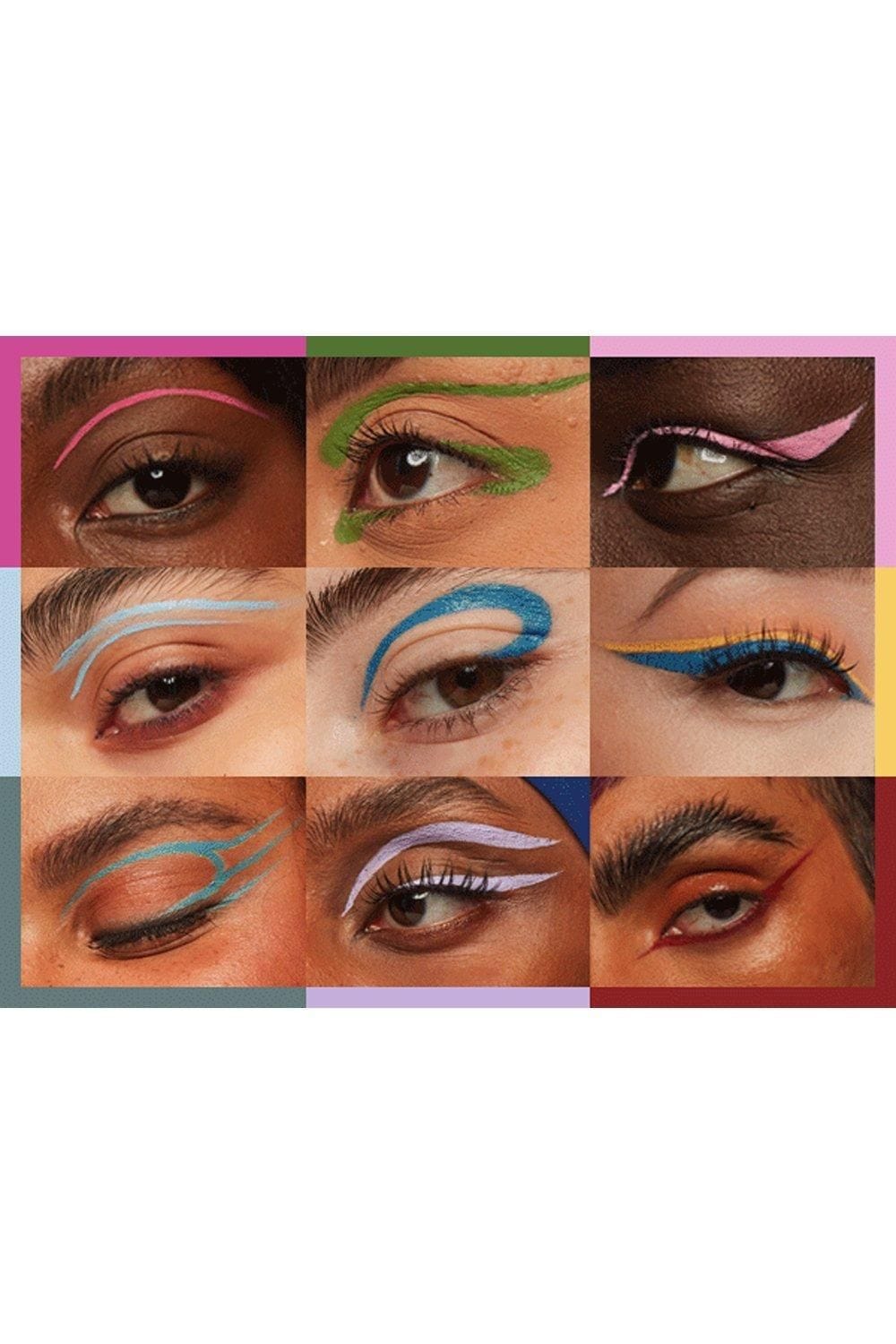 NYX Professional Makeup Vivid Brights Liquid Eyeliner Ghosted Green image 10