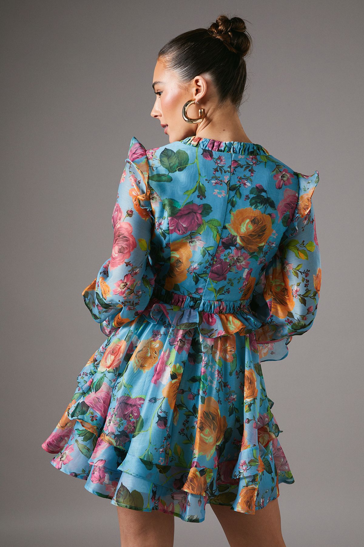 Coast Floral Print Mini Dress Multi image 4