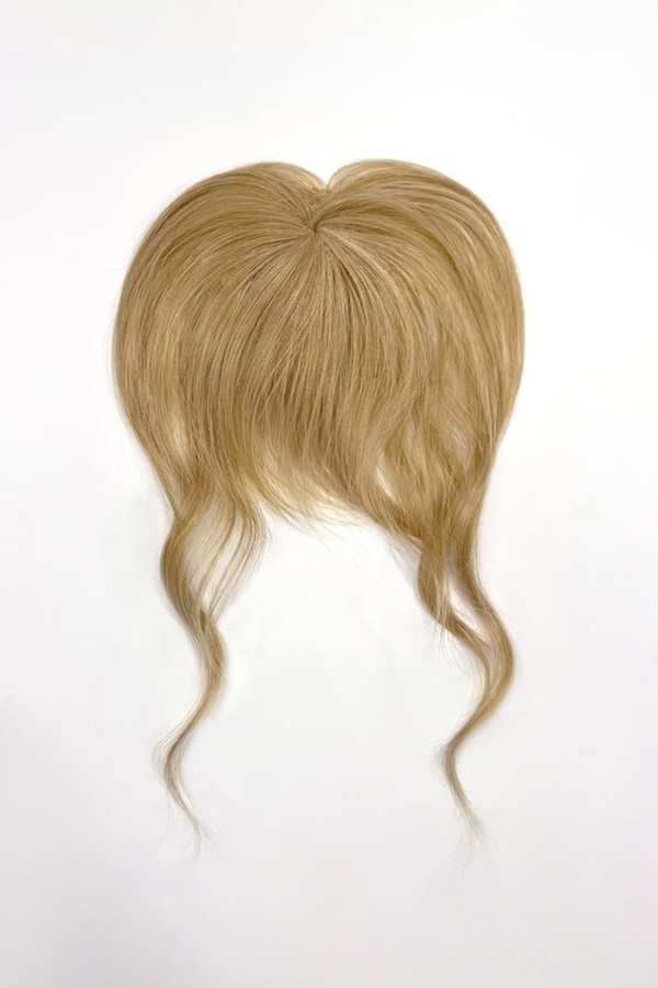 Lullabellz Feathered Fringe Clip In Bangs California Blonde