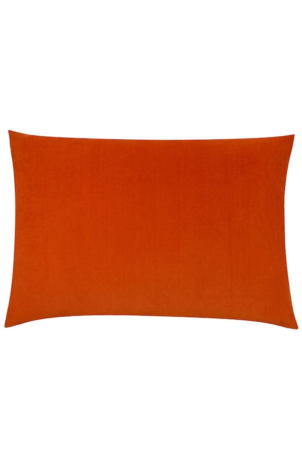 Furn Contra Soft Velvet Contrast Coloured Reverse Cushion