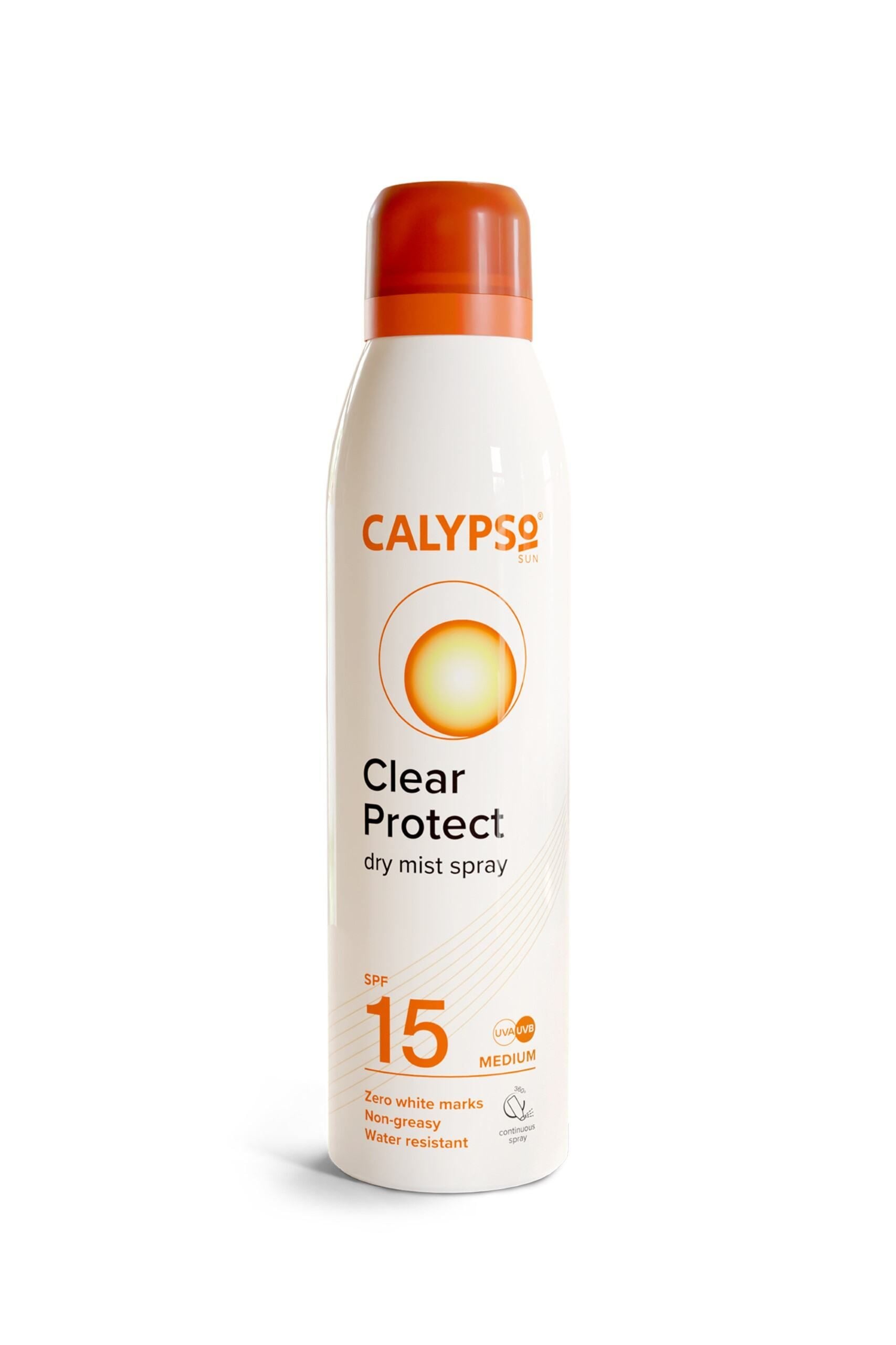 Calypso Clear Protect Dry Mist Spray SPF15 image 1