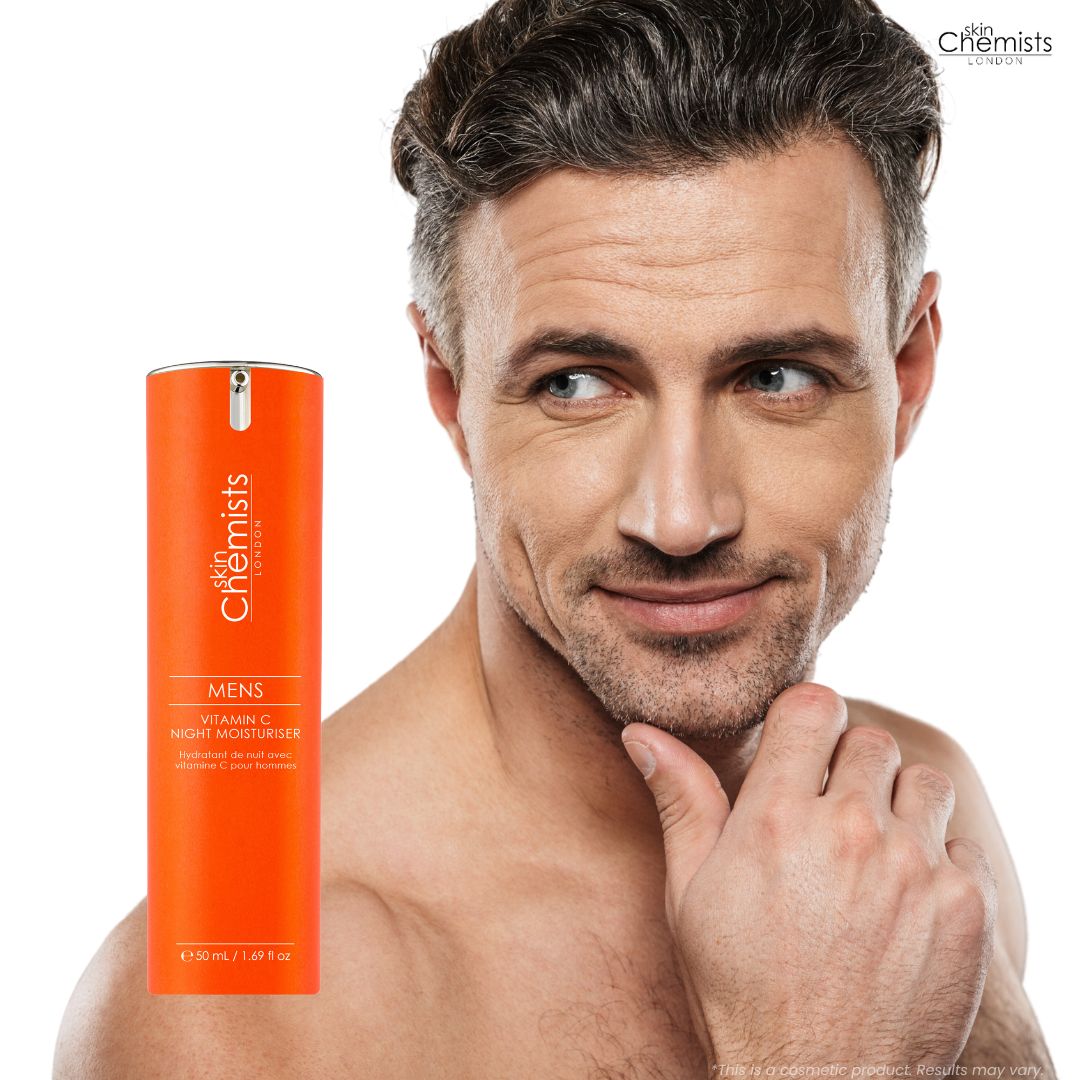 skinChemists professional Men's Vitamin C Trio Anti-Ageing Skincare Kit image 5