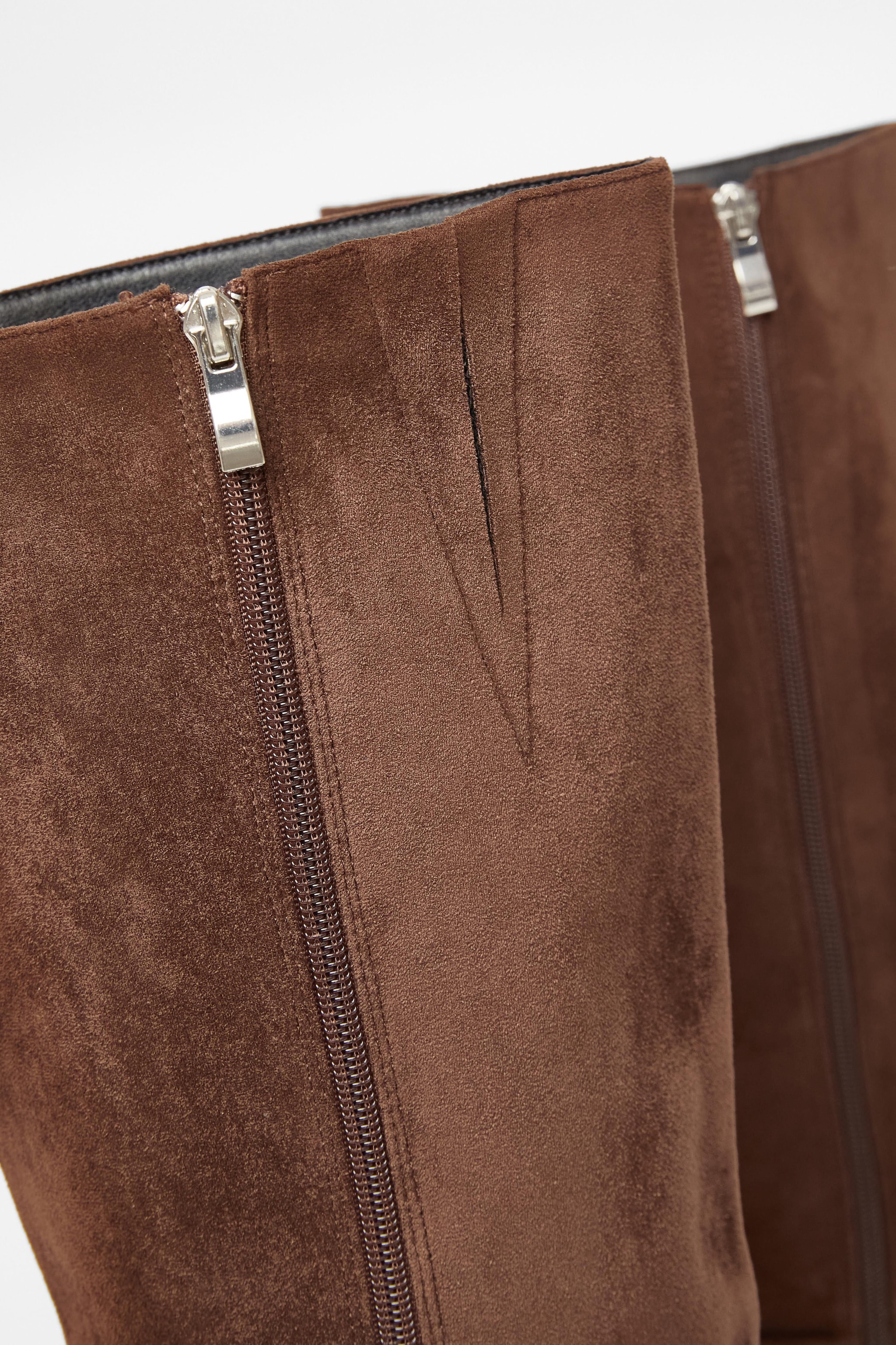 Quiz Brown Wide Fit Knee High Boots image 4