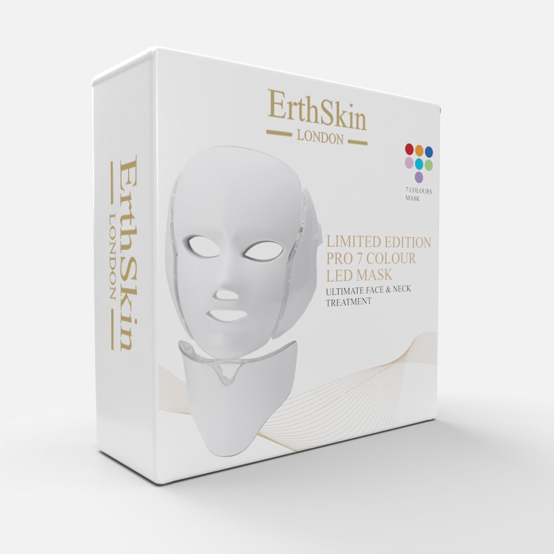 Erth Skin London 7 LED Colour Face + Neck Mask - Limited Edition image 4