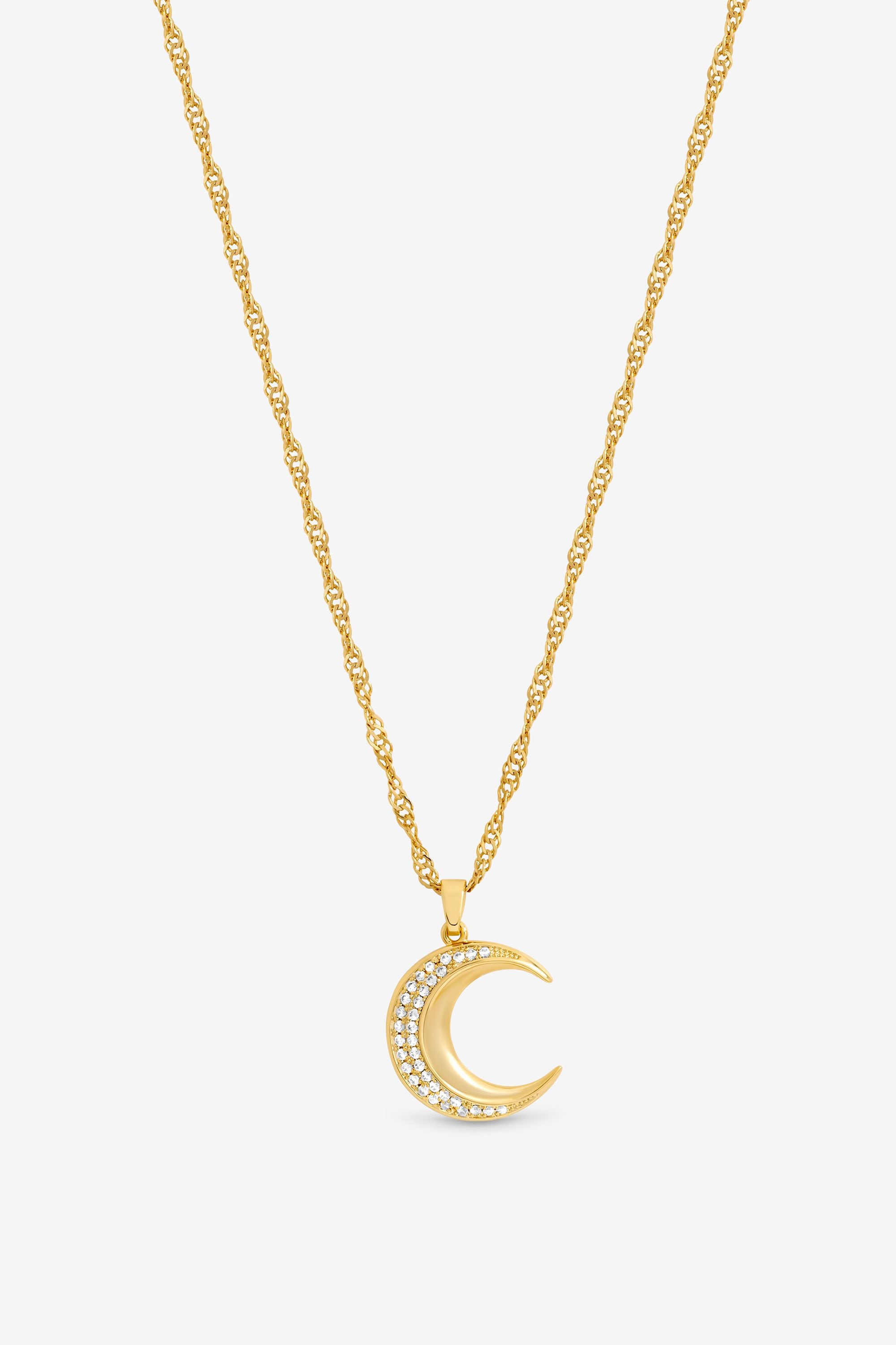 Jon Richard 18K Gold Plated Celestial Pendant - Gift Box image 2
