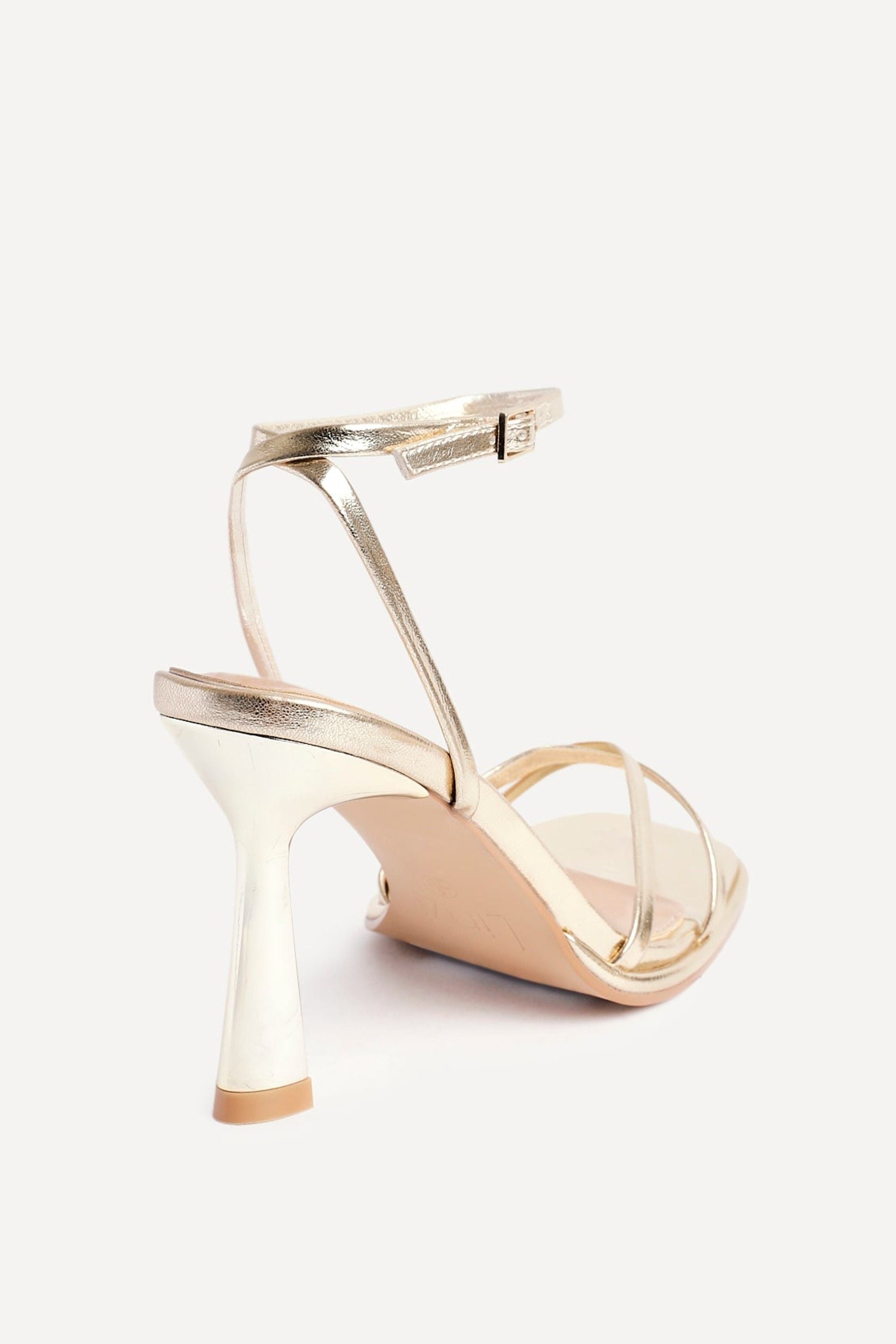 Linzi Verve Gold Crossover Stiletto Heel image 5