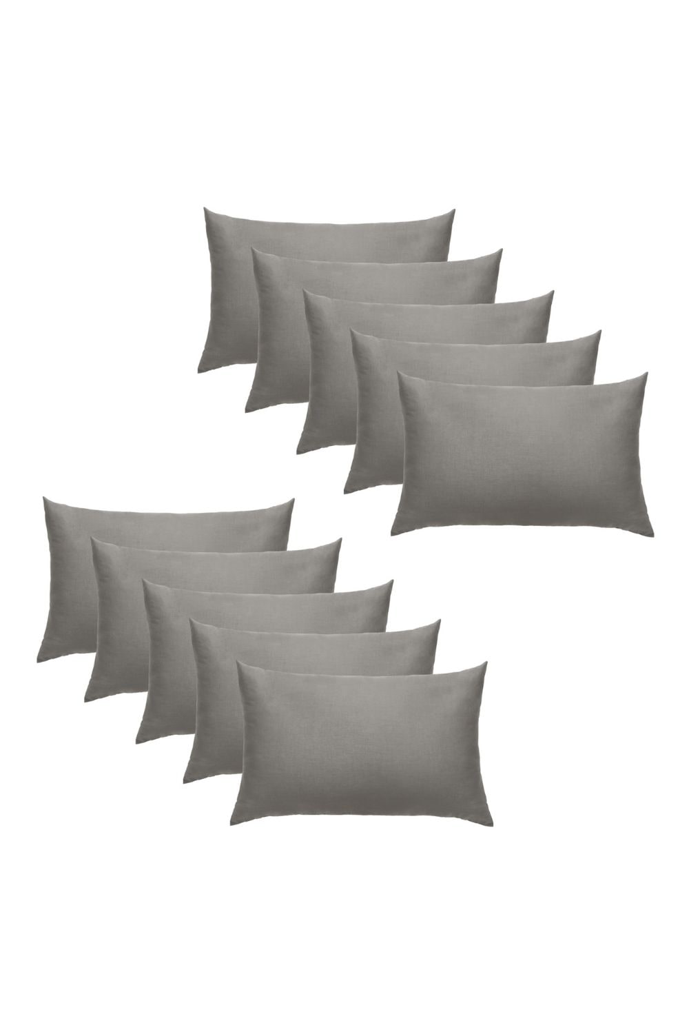 OHS 10 x Soft Cotton Housewife Pillowcases image 1