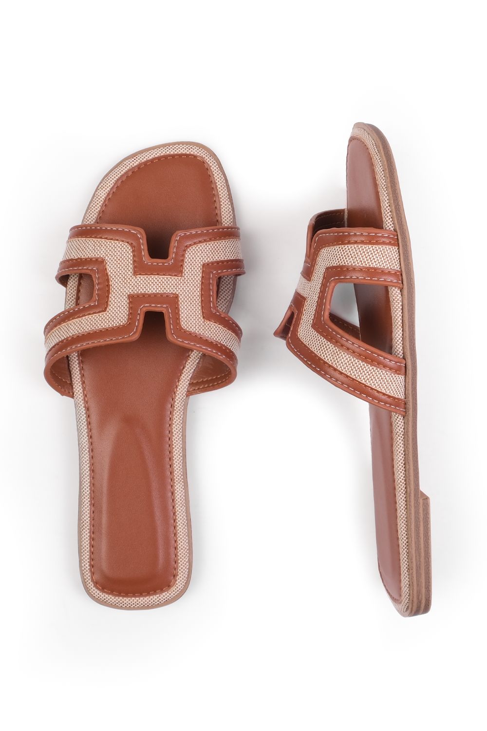 Where's That From 'Maldives' Cut Out Strap Flat Sandals image 3