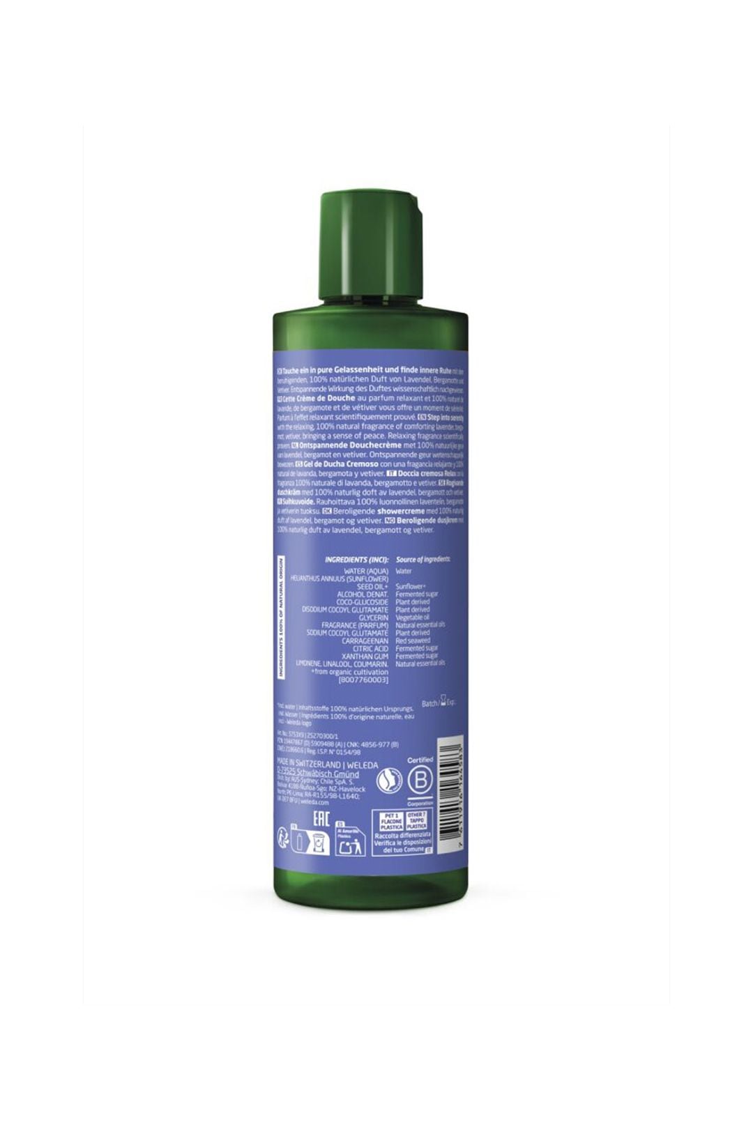 Weleda Relax Shower Cream Lavender 400ml Misc image 2