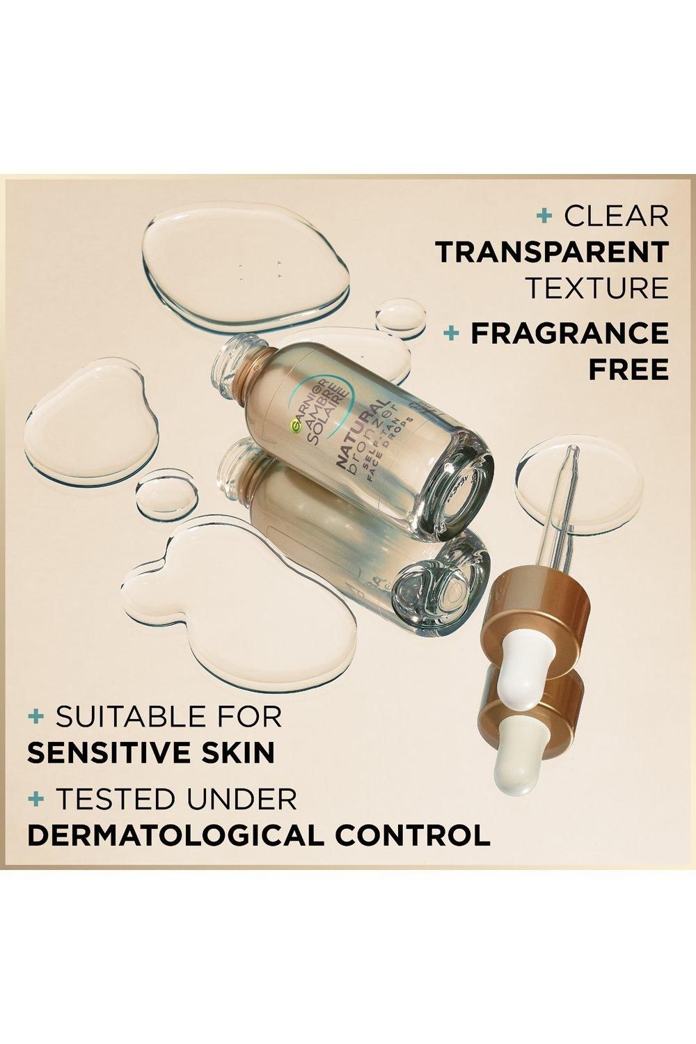 Garnier Ambre Solaire Natural Bronzer Self Tan Drops for Face 30ml Multi image 8