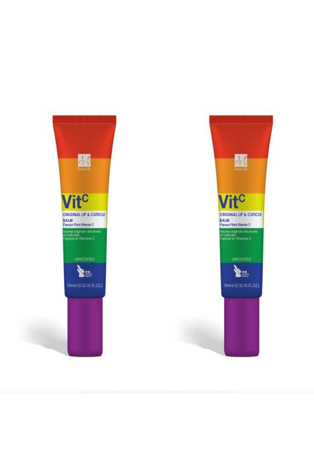 Dr. Botanicals Original Lip & Cuticle Repair with Vitamin C 10ml x 2 Duo Set image 1