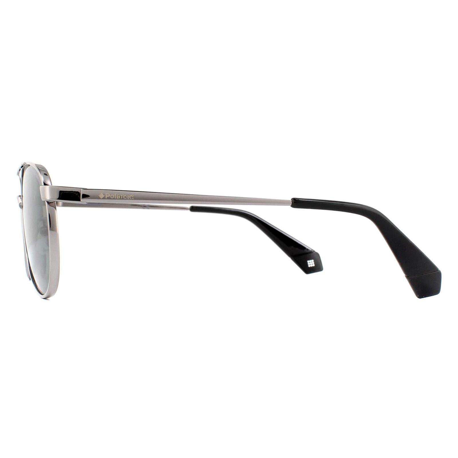 Polaroid Aviator Ruthenium Grey Polarized Sunglasses image 3