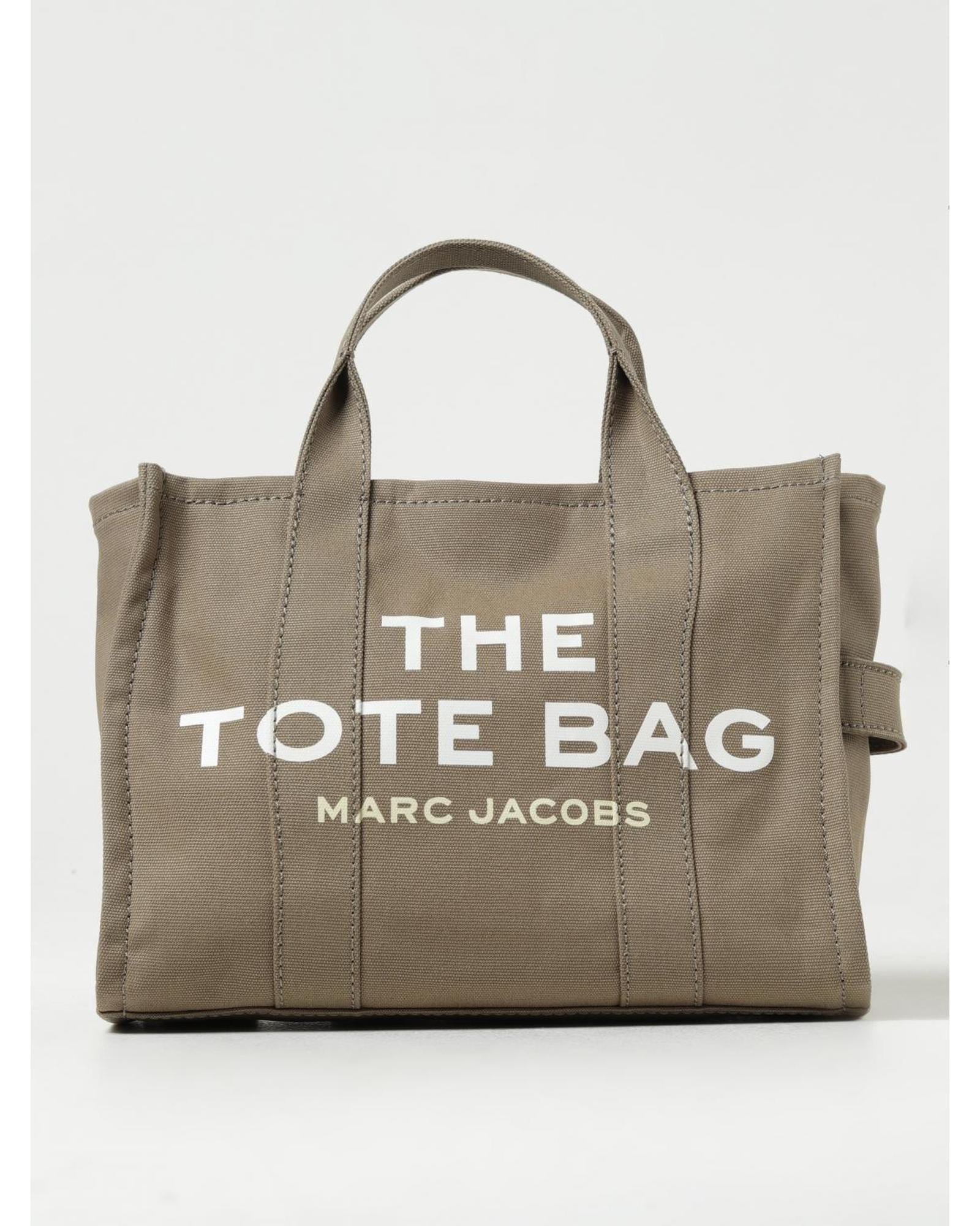 Marc Jacobs Tote Bag Canvas Handbag Wo - Green image 1