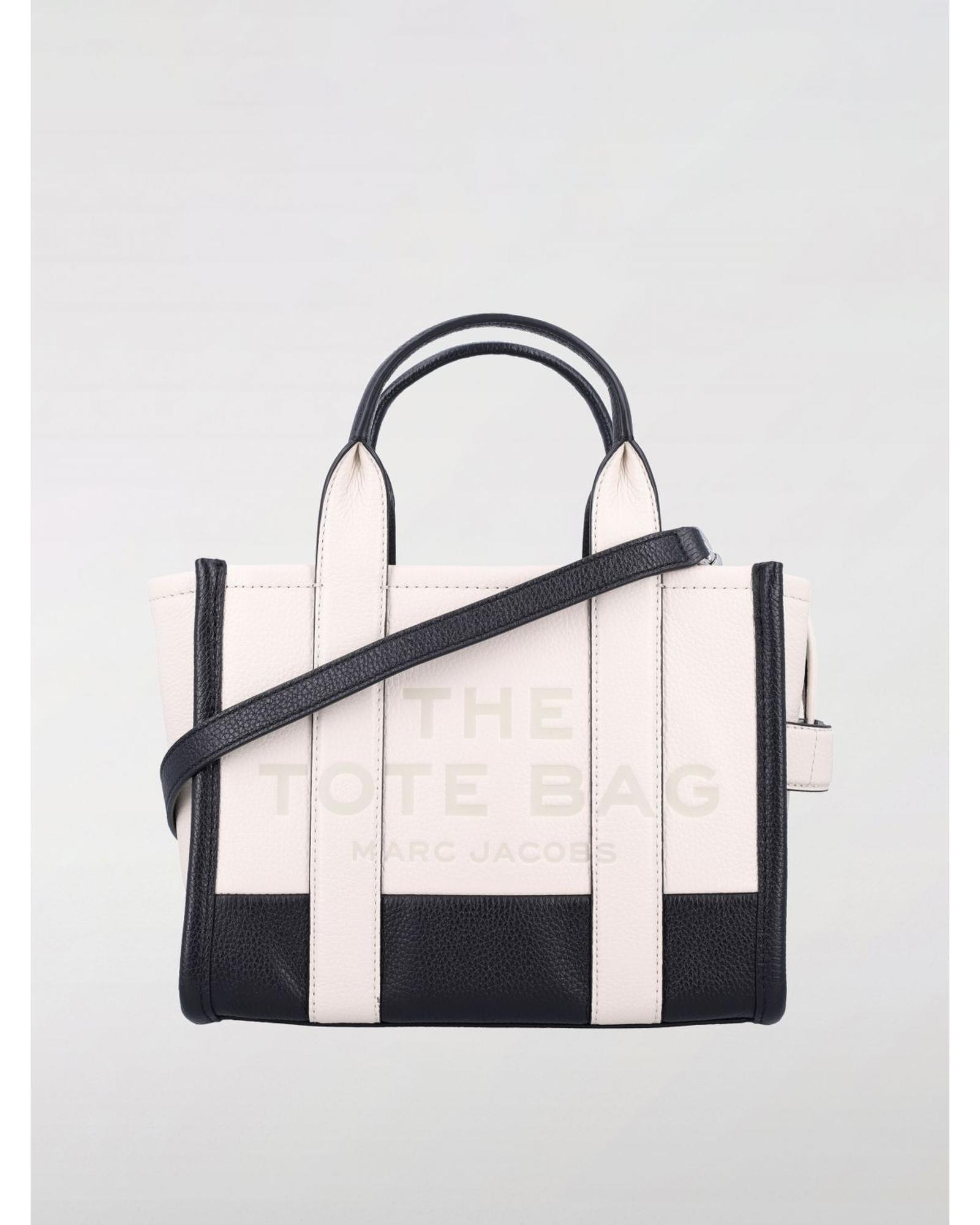 Marc Jacobs The Tote Bag Leather Handbag Wo - White