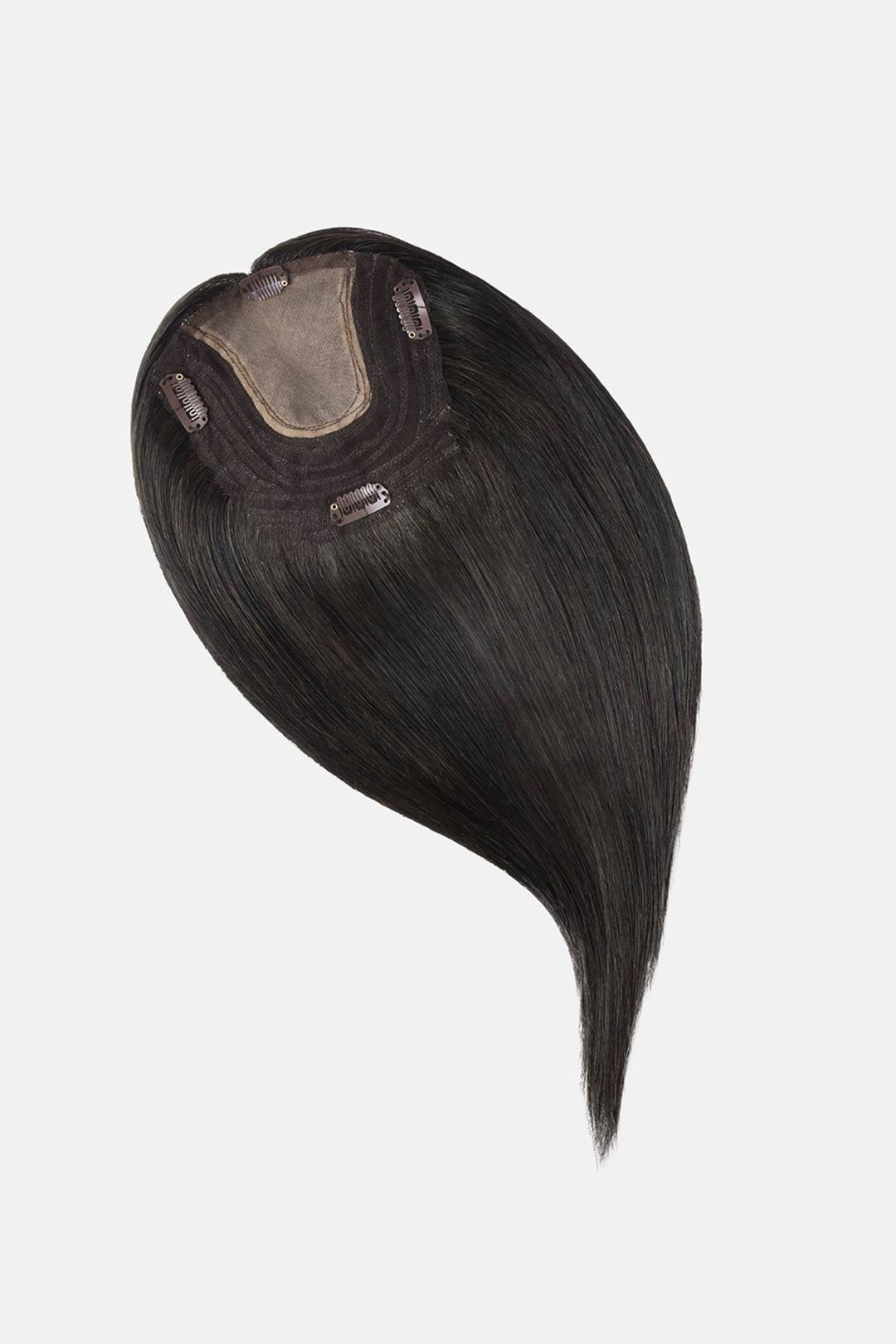 Beauty Works Beauty Works custom clip-in Fringe Topper 55g Ebony image 2