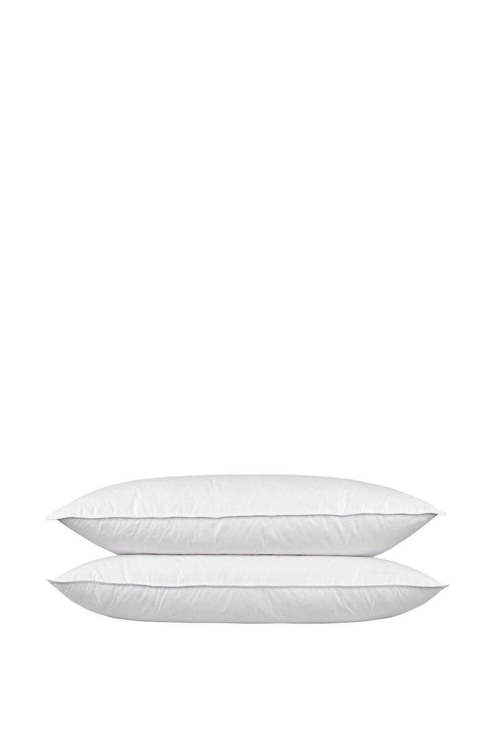 Homescapes Goose Feather and Down King Size Pillow Pair image 1