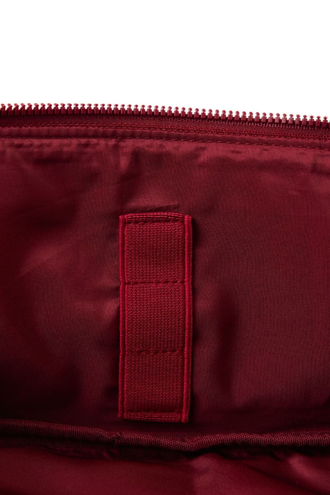 The Flat Lay Co Makeup Box Bag - Ditsy Roses & Flowers Burgundy Embroidered Velvet Multi image 7