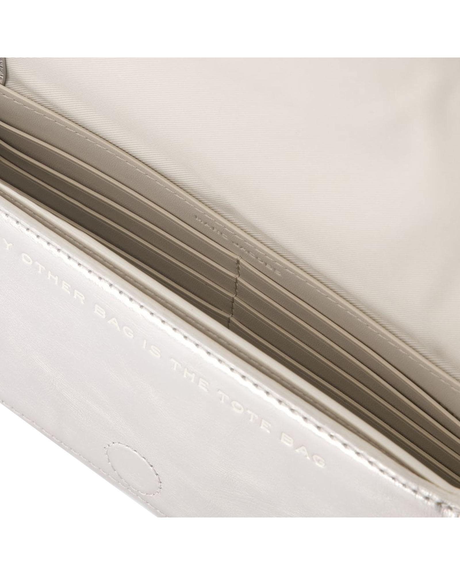 Marc Jacobs Mini Bag Chain Strap Wo - Metallic | Silver Crossbody Bags image 4