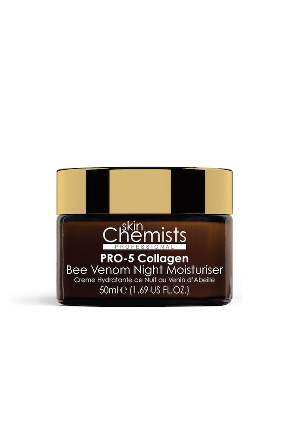 skinChemists professional Pro-5 Collagen Bee Venom Night Moisturiser 50ml
