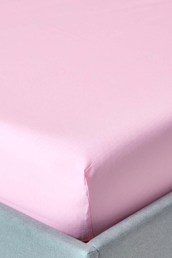 Homescapes Egyptian Cotton Fitted Sheet 12 inch 200 Thread Count