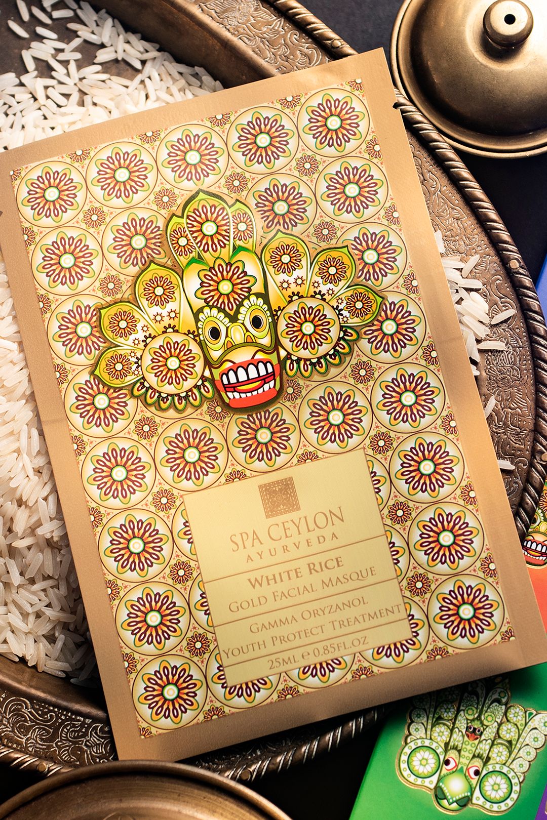 Spa Ceylon White Rice Gold Facial Masque 25ml image 2