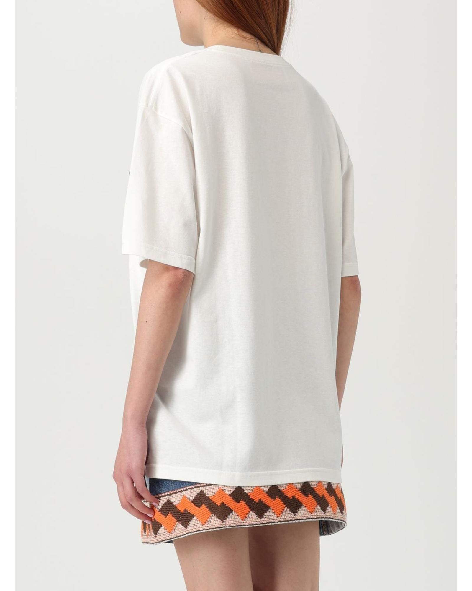 Valentino Graphic Tee Wo - Ivory T-Shirts image 3