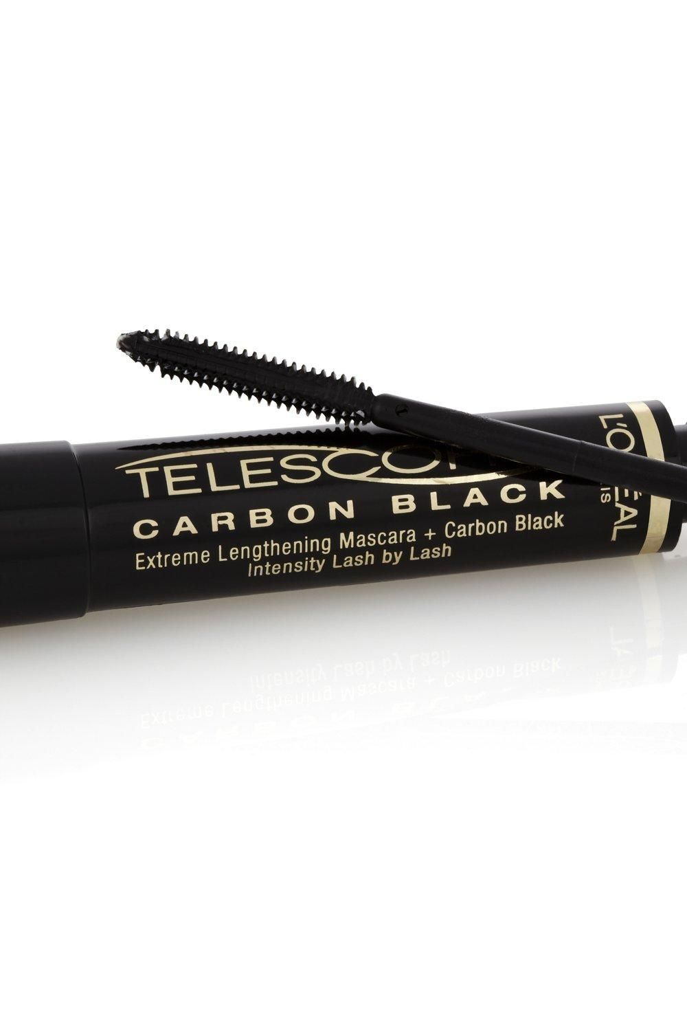 L'Oréal Paris Telescopic Mascara Extra Black, precise application for up to 60% longer looking lashes Extra Black image 3
