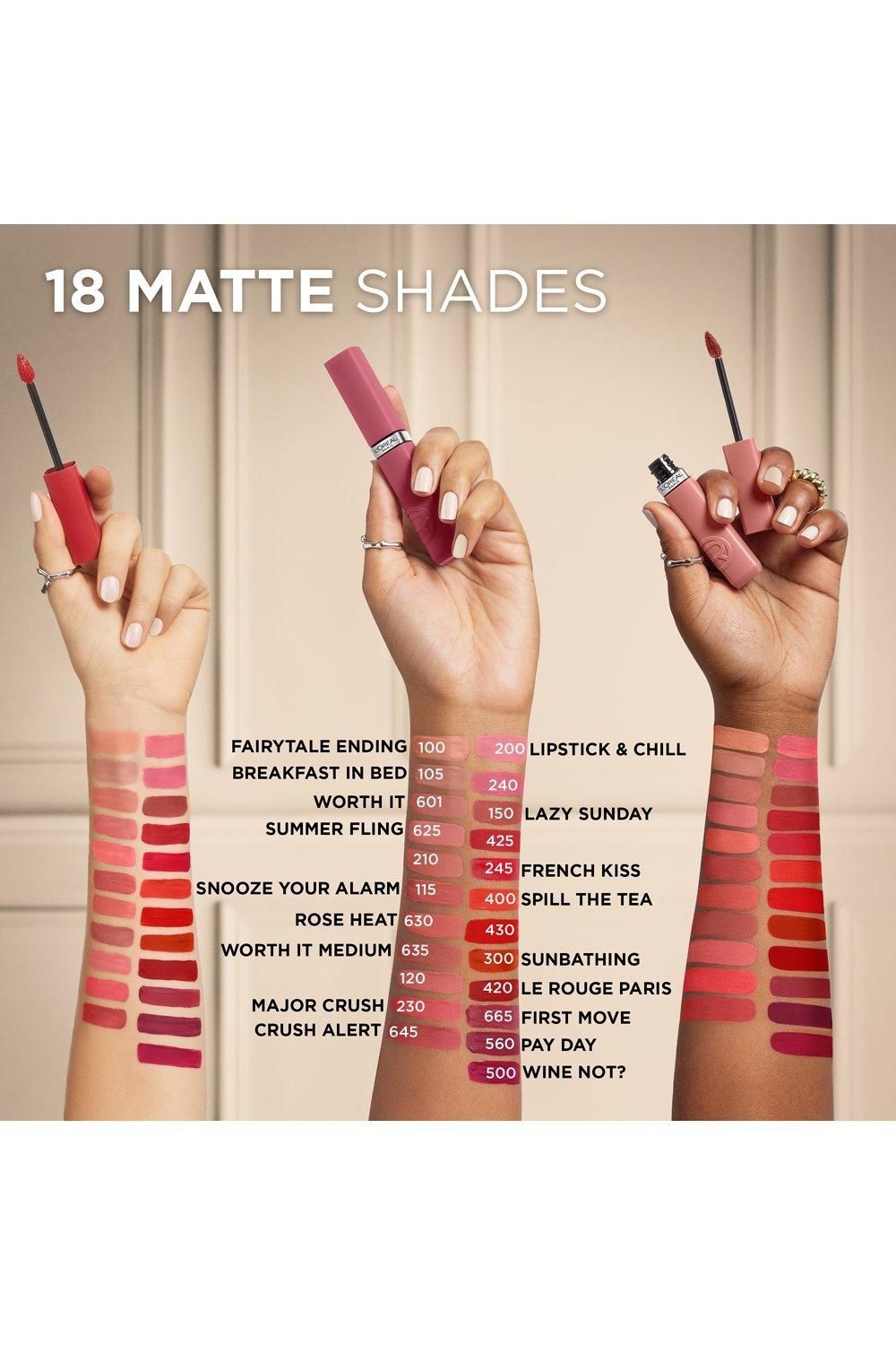 L'Oréal Paris Infaillible Matte Resistance Liquid Lipstick French Kiss image 9