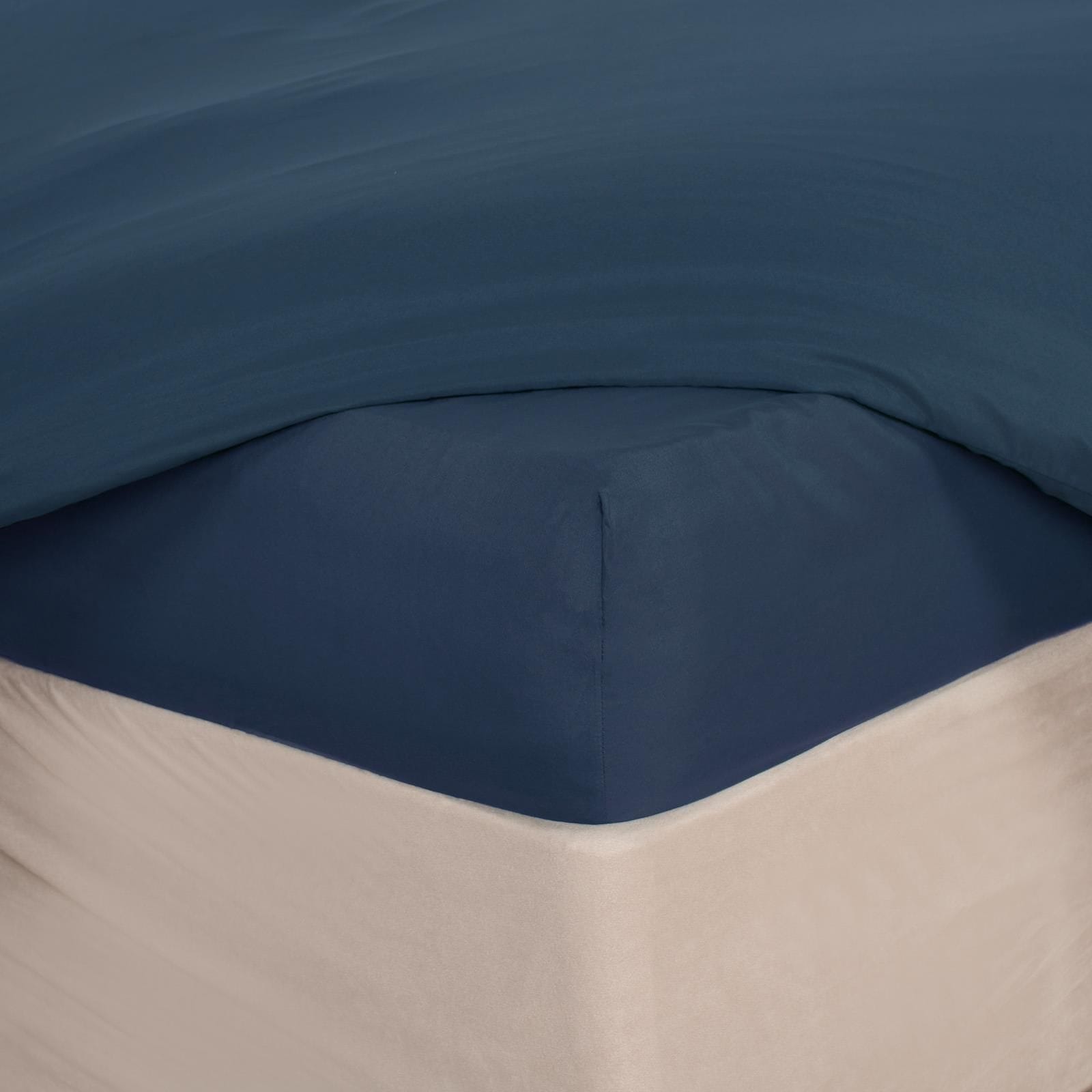 OHS Plain Dyed Non-Iron Fitted Bed Sheet image 3