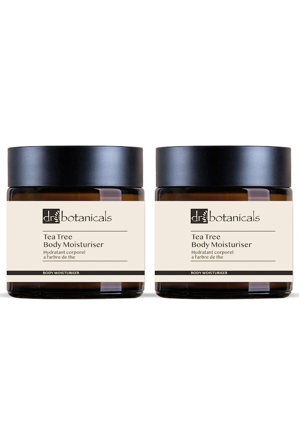 Dr. Botanicals Eucalyptus & Tea Tree Body Moisturiser 120ml x 2 Duo Pack