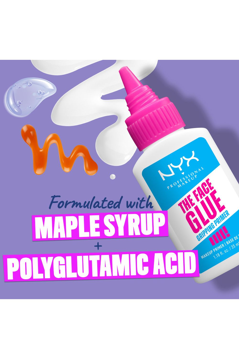 NYX Professional Makeup The Face Glue Primer 35ml Multi image 6