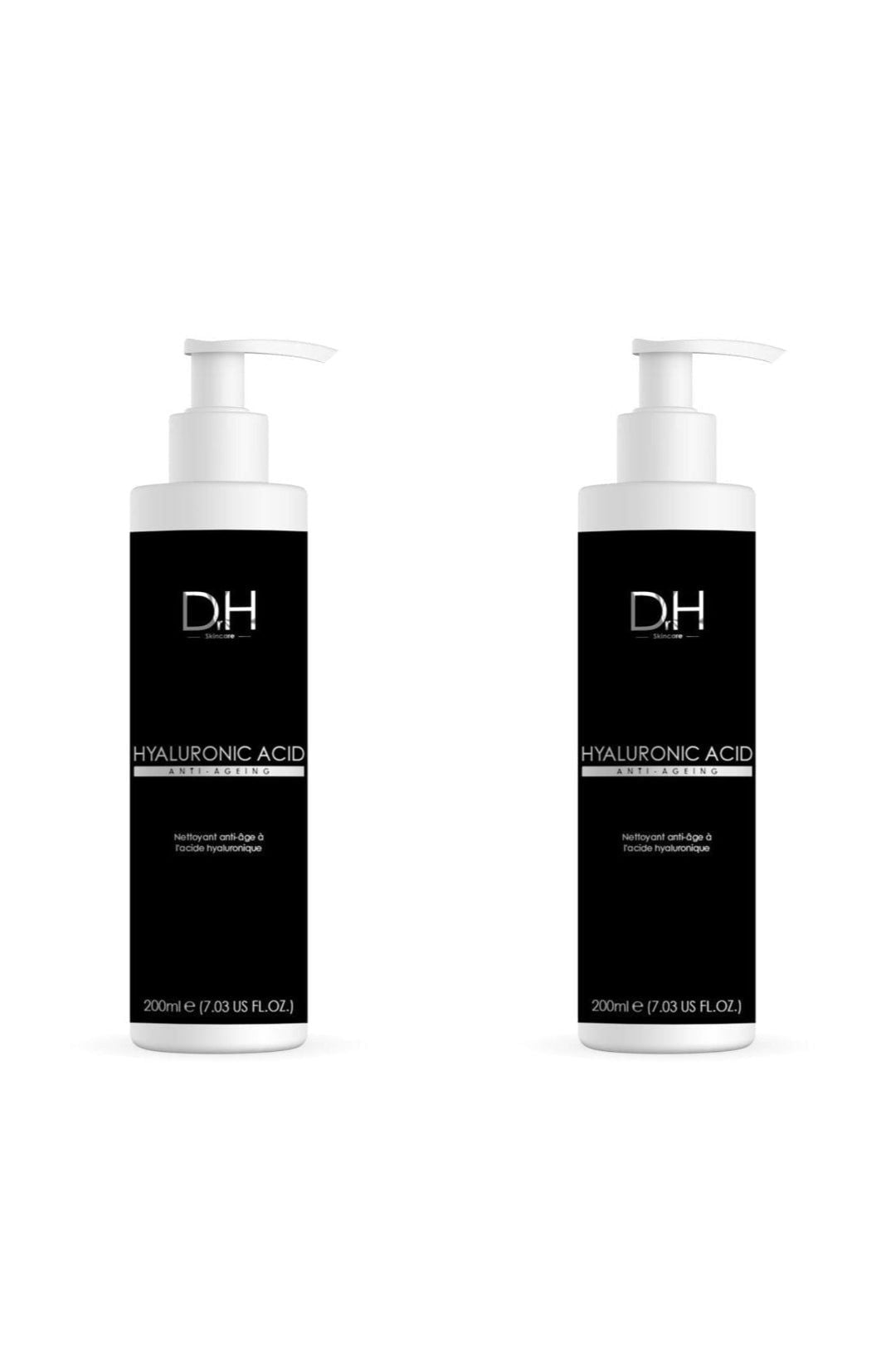 Dr H Hyaluronic Acid Cleanser 200ml x 2 Duo Pack image 1