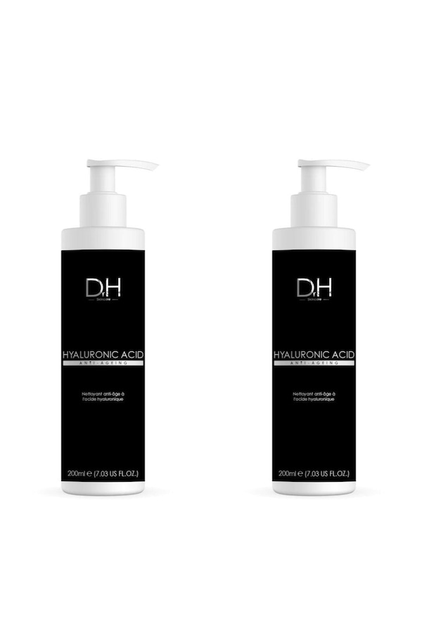 Dr H Hyaluronic Acid Cleanser 200ml x 2 Duo Pack