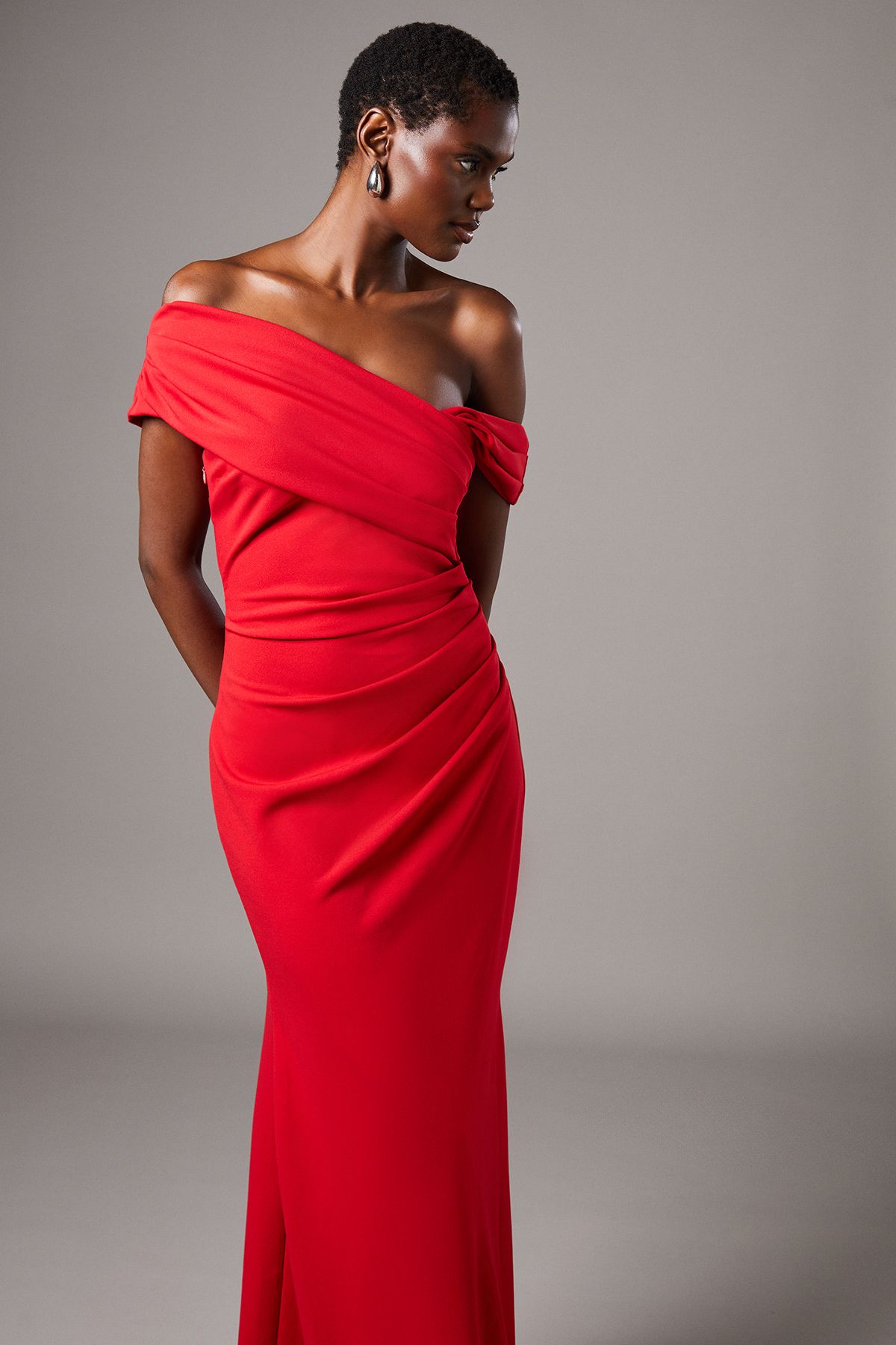 Coast Scuba Maxi Dress Red image 2