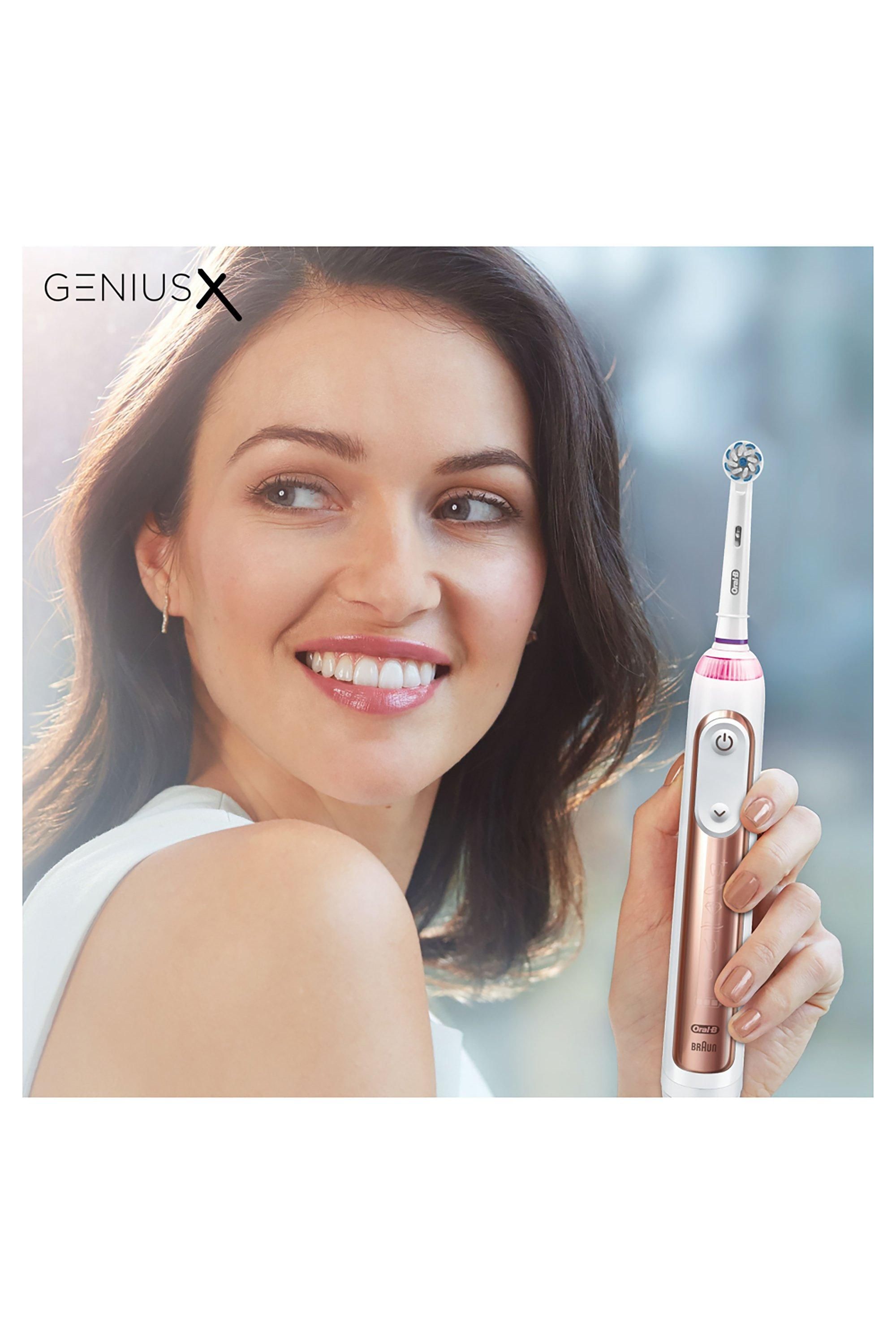 Oral B Genius X Toothbrush Rose Gold Rose Gold image 6