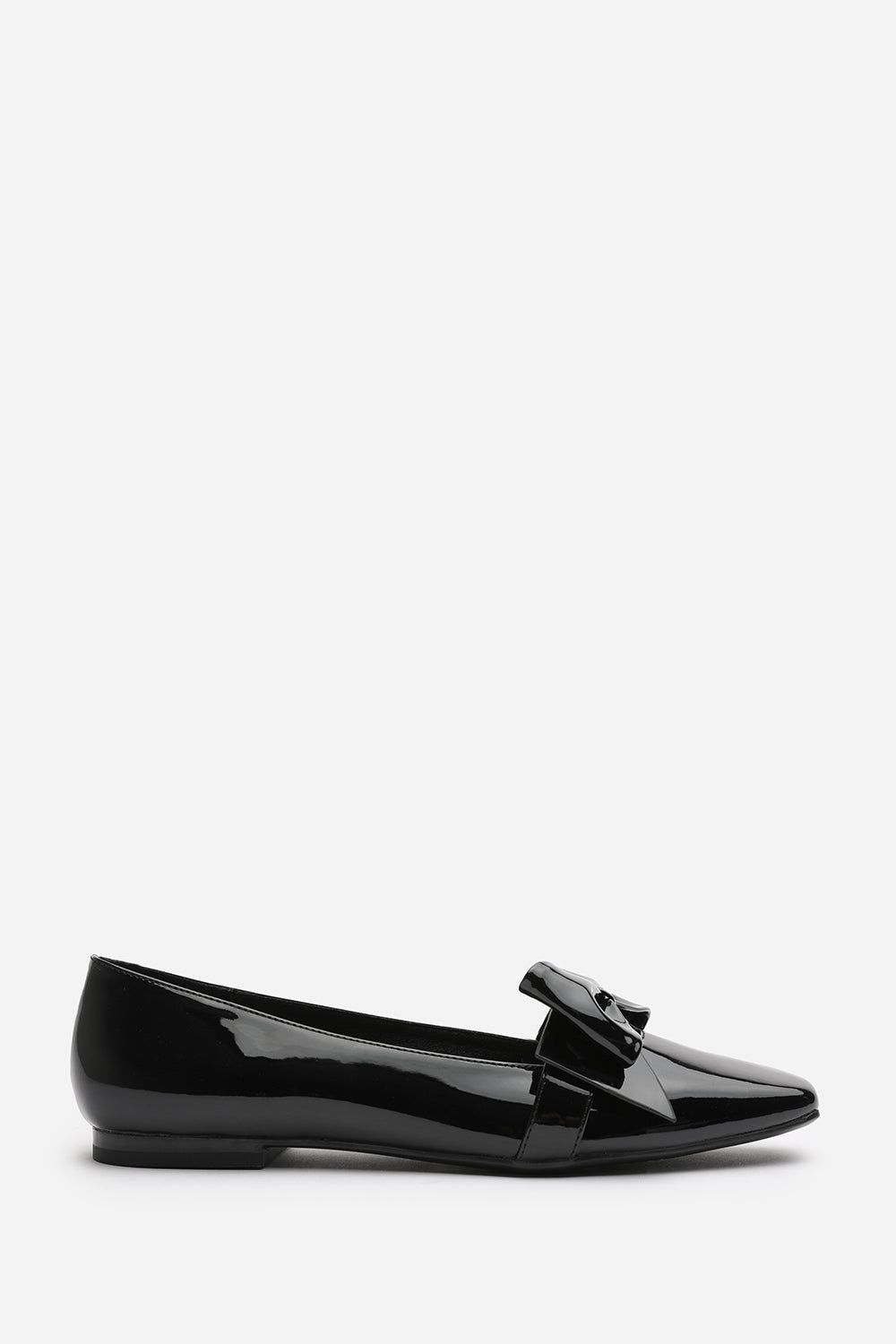 Where's That From 'Kaitlyn' Square Toe Ballet Flats With Bow Detail image 2