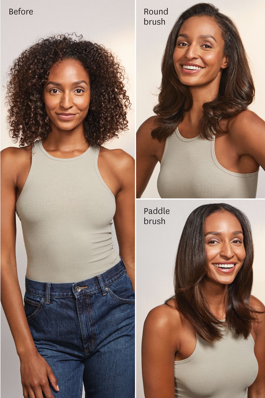 T3 AireBrush Duo Interchangeable Hot Air Blow Dry Brush Multi image 4