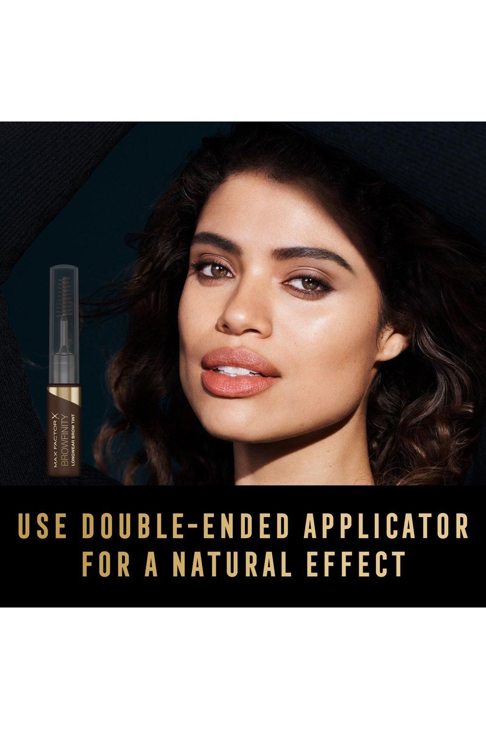Max Factor Browfinity Longwear Brow Tint Dark Brown image 5