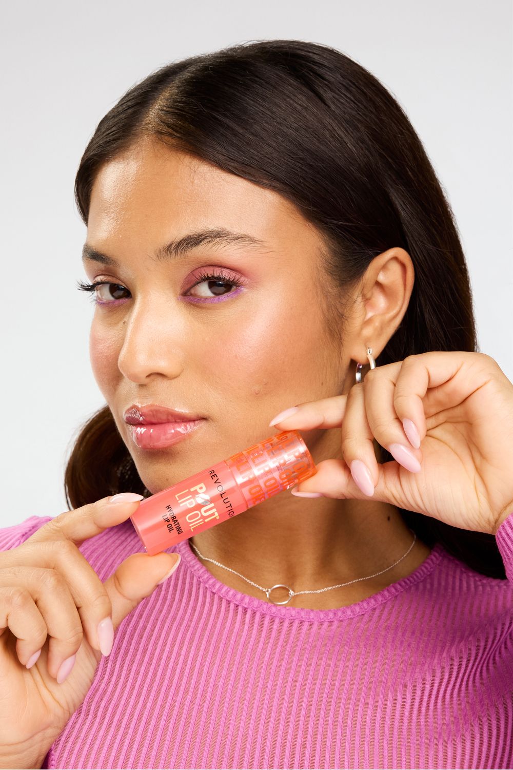 Revolution Pout Lip Oil Juicy Peach image 4