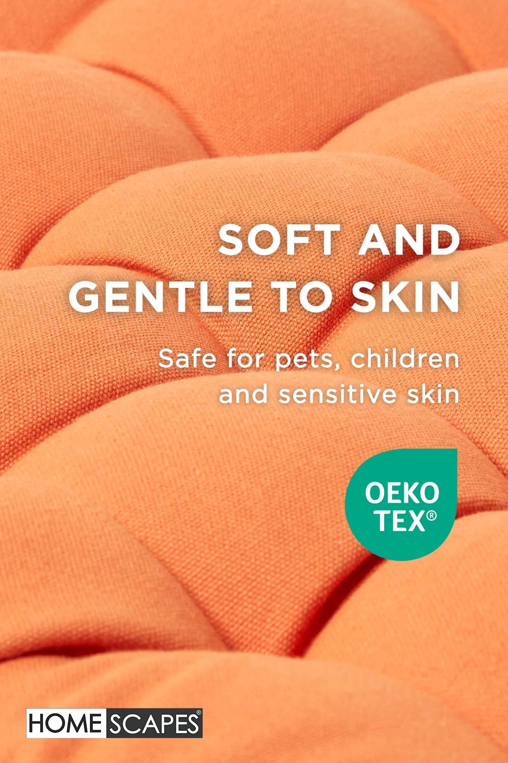 Homescapes Garden Bench Cushion Luxury 2 Seater Cotton Indoor Outdoor Pad, 108 x 42cm image 3