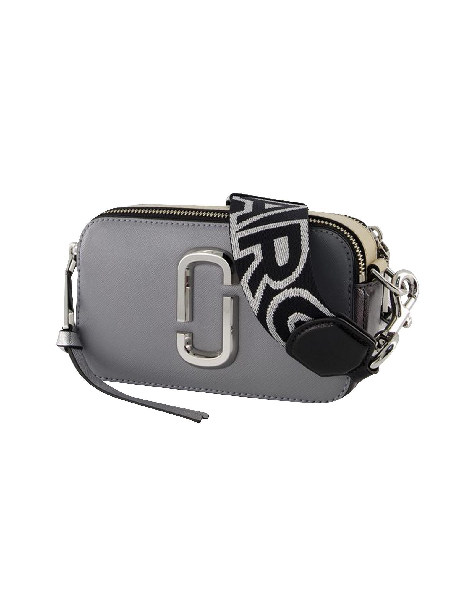 Marc Jacobs Snapshot Camera Bag Leather Crossbody Wo - Grey Crossbody Bags image 2