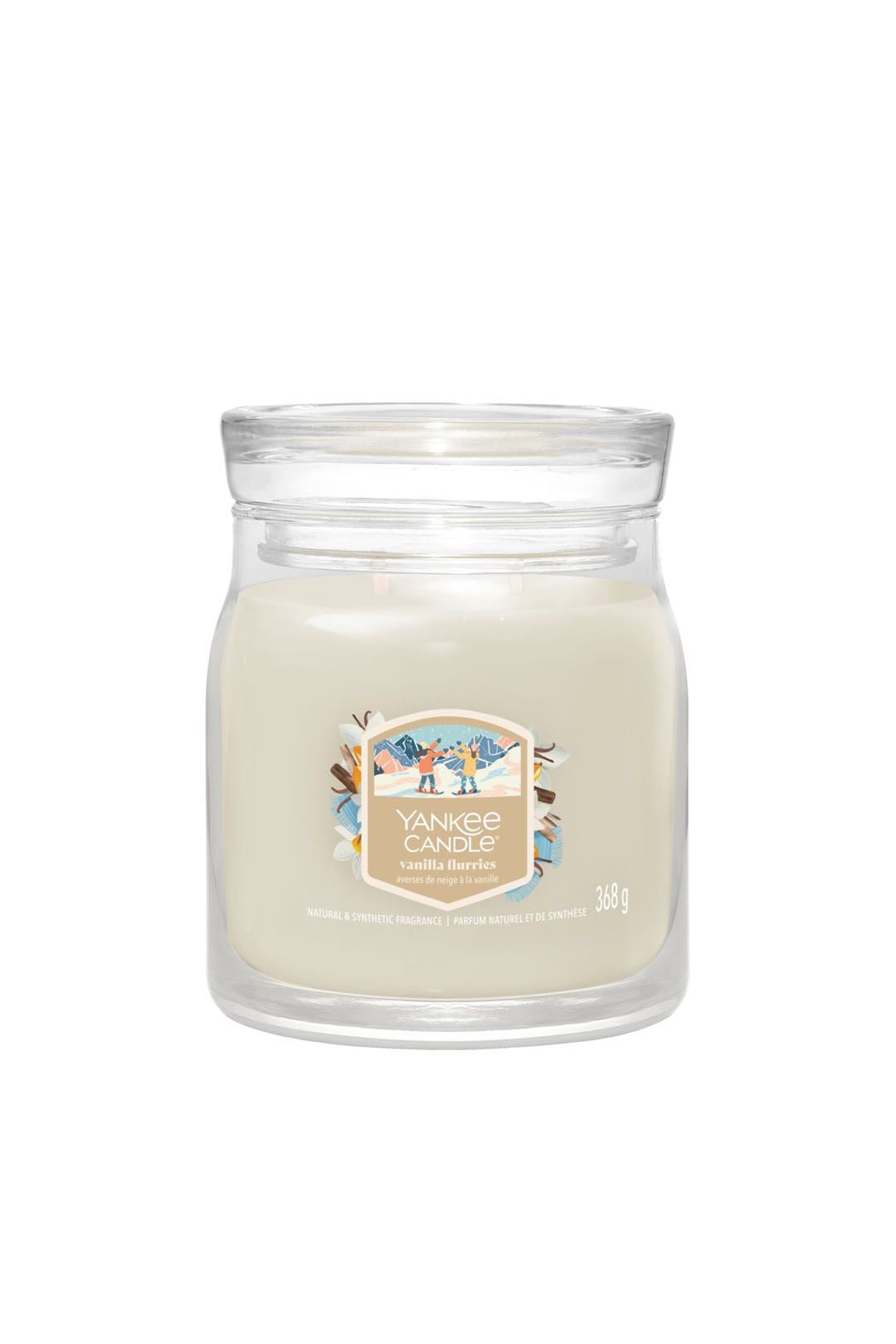 Yankee Candle Signature Medium Jar Vanilla Flurries Multi image 1