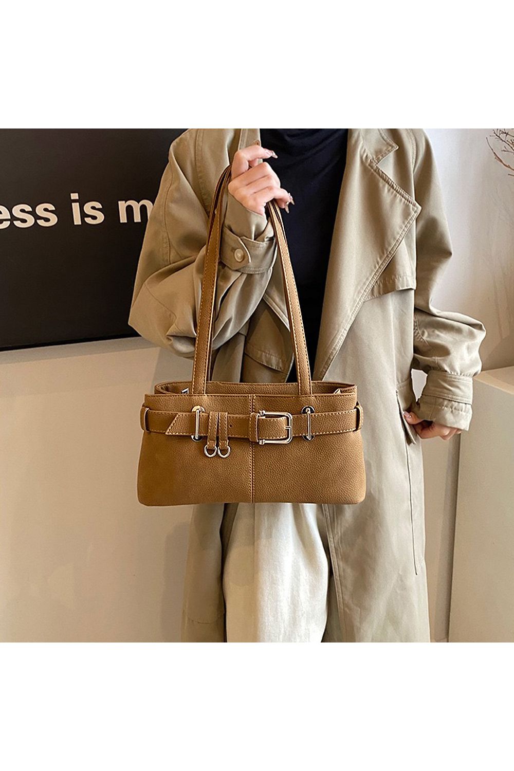 XY London 'Josephine' Belted Shoulder Bag image 2