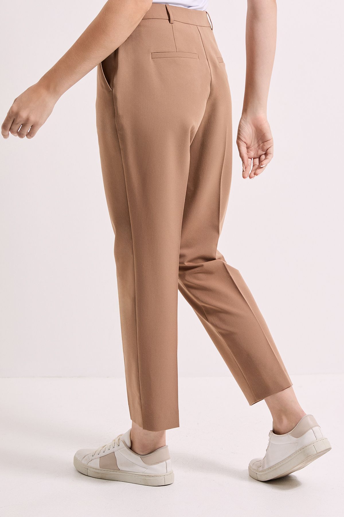 Dorothy Perkins Ankle Grazer Trouser Mocha image 4