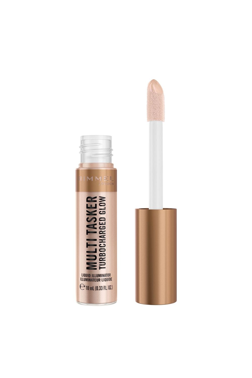 Rimmel London Multi Tasker Turbocharged Glow Liquid Illuminator 10ml 004 Chelsea Glow image 1